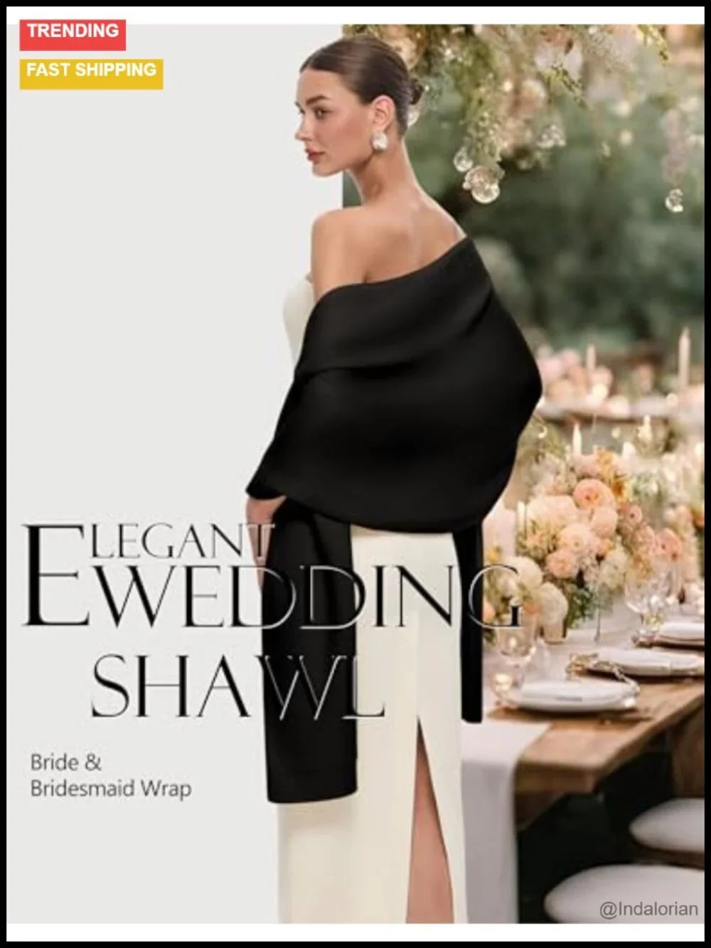 Pashmina Shawl Wrap Large Wedding Bridal Winter Scarf Thick Warm Shoulder Cover